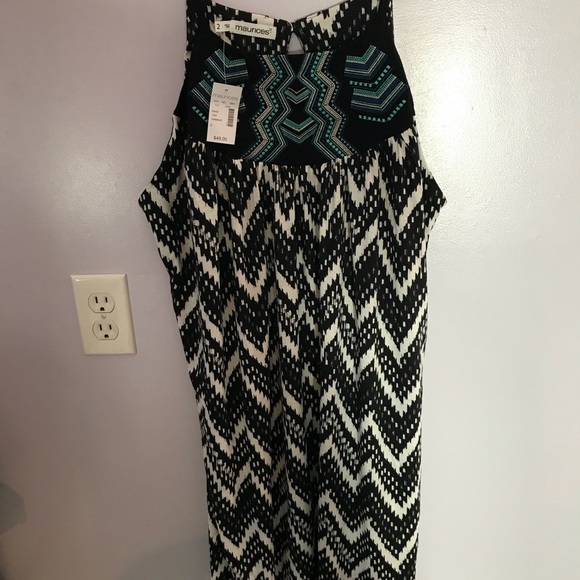 Brand New. Maurices Print Slip Dress. - Picture 3 of 3